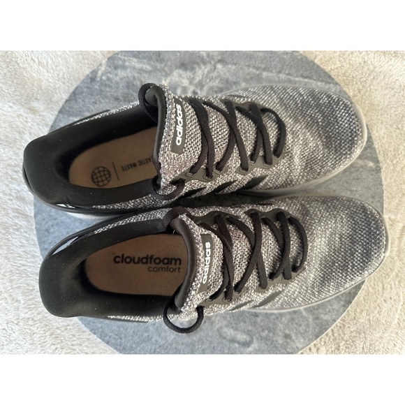 adidas Lite Racer BYD 2.0 Men's Size 8 Gray Black Cloudfoam Running Shoes. - Picture 6 of 11